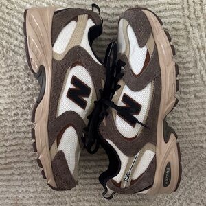 New Balance Brown and White Athletic Shoes 530